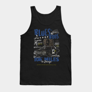 Blues Bros Garage (Color) Tank Top