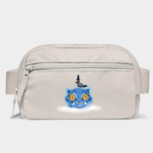 Derpy kpop blue tiger and his crow friend Bag