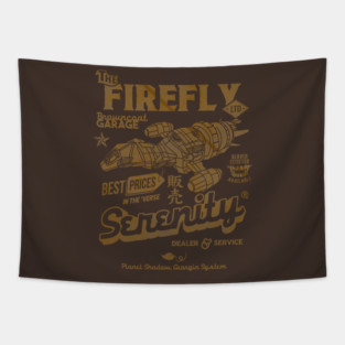 Firefly Garage Tapestry