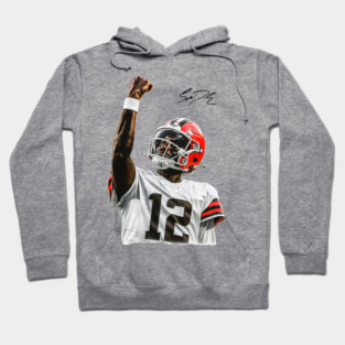 Shedeur Sanders, Cleveland Browns  Former Colorado Buffaloes QB  Game Day Football Hoodie