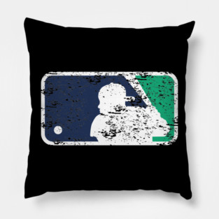 Ken Griffey vintage baseball logo Pillow