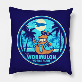 Visit Wormulon Pillow