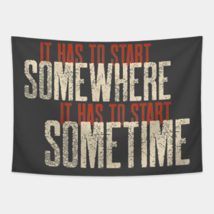 Guerilla Radio Rage Tee Tapestry