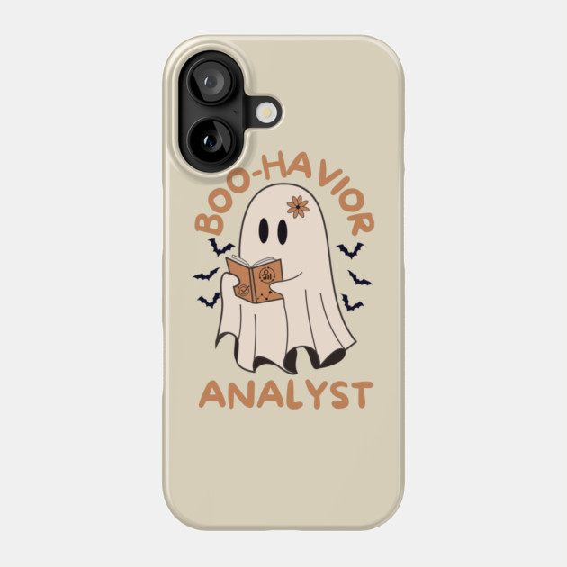 Behavior Analyst Ghost Halloween Phone Case by The WYLD Tribe