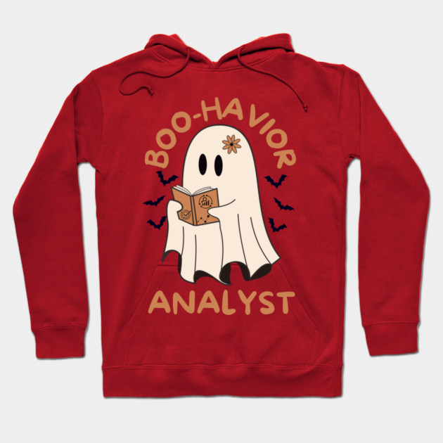 Behavior Analyst Ghost Halloween Hoodie by The WYLD Tribe