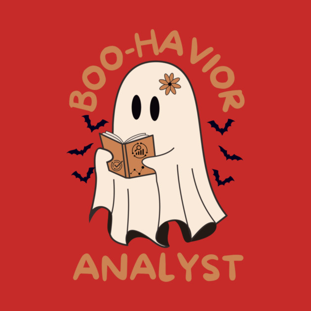 Behavior Analyst Ghost Halloween by The WYLD Tribe