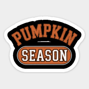 Pumpkin Season Fall Autumn Design Sticker