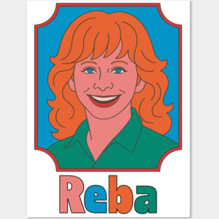 Reba Retro Pop Fan Art Posters and Art