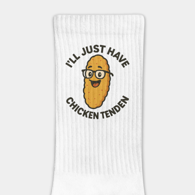 I’ll Just Have The Chicken Tenders Funny Retro Food Quote | Cartoon Dabbing Nugget Fast Food Humor by ArtistTee ⭐⭐⭐⭐⭐