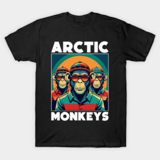 Arctic Portrait Monkeys Color T-Shirt