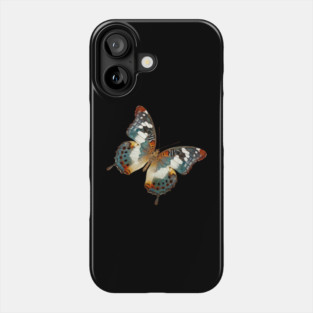 Realistic Butterfly Trompe l'oeil Optical Illusion Art Phone Case