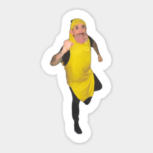 Mr. Talalaa - Banana Character Sticker