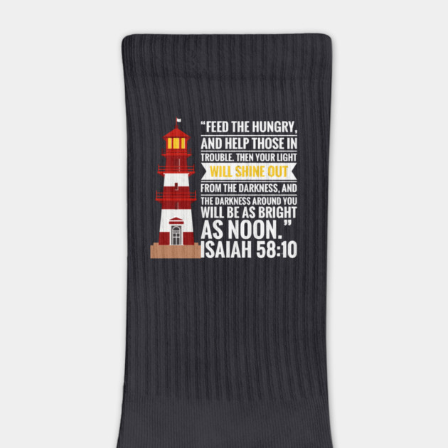 Help Those In Trouble And Your Light Will Shine Isaiah 58:10 by Charles's Store 8