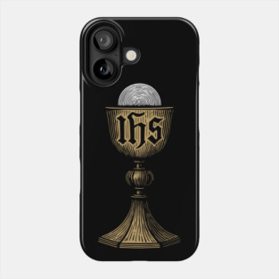 Divine Chalice and Host Phone Case