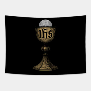 Divine Chalice and Host Tapestry
