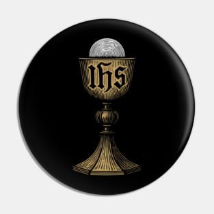 Divine Chalice and Host Pin