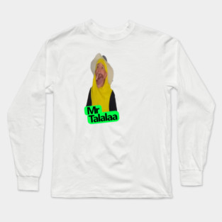 Mr. Talalaa - Banana Character Long Sleeve T-Shirt