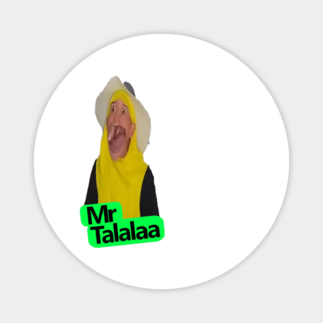 Mr. Talalaa - Banana Character Magnet by MrTalalaa