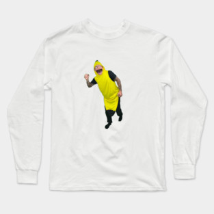 Mr. Talalaa - Banana Character Long Sleeve T-Shirt
