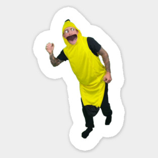 Mr. Talalaa - Banana Character Sticker