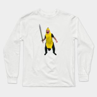 Mr. Talalaa - Banana Character Long Sleeve T-Shirt