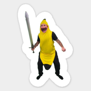 Mr. Talalaa - Banana Character Sticker