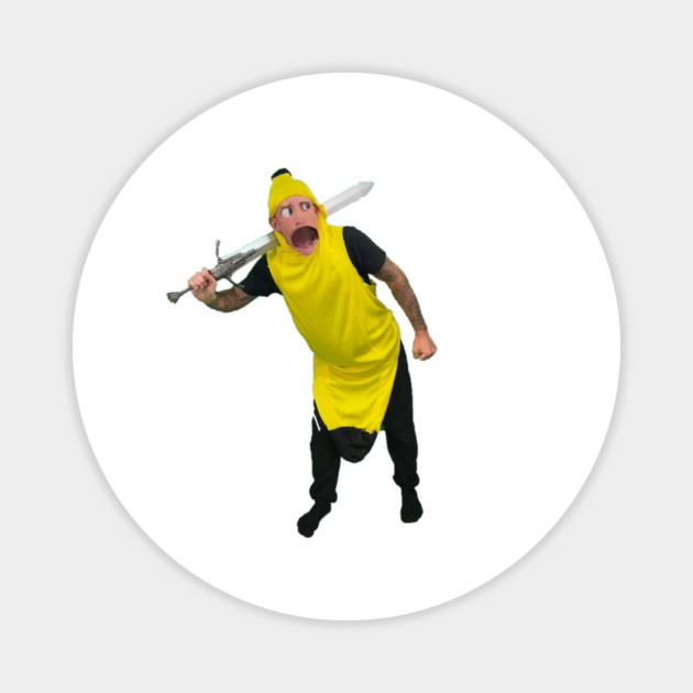 Mr. Talalaa - Banana Character Magnet by MrTalalaa
