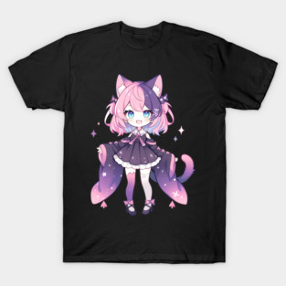Goth Catgirl T-Shirt
