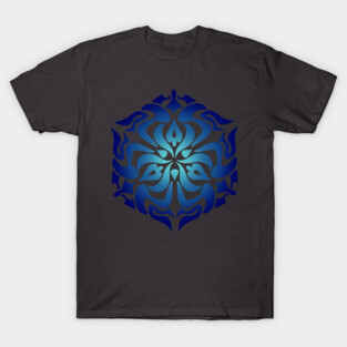 Symmetric Sky Blue T-Shirt