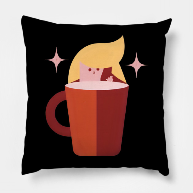 A Hug in a Mug but look Pillow by SR8891