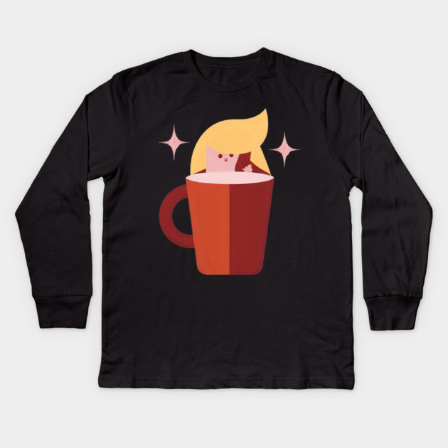 A Hug in a Mug but look Kids Long Sleeve T-Shirt by SR8891
