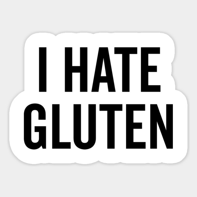 I Hate Gluten Magnet by Frank Ring