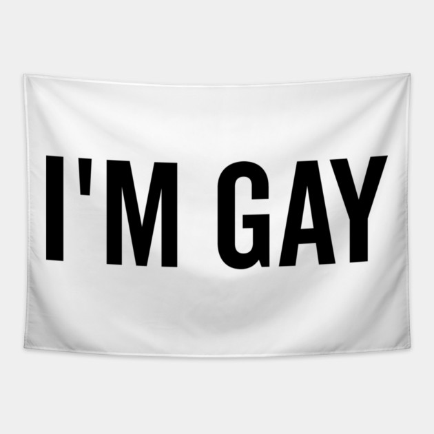 I’m Gay Tapestry by Frank Ring