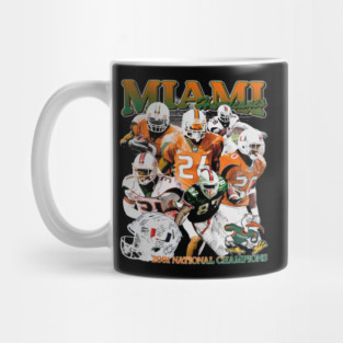 Miami Hurricanes 2001 Championship T-Shirt Mug