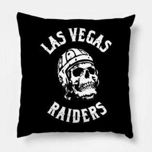 Raiders Skull Pillow