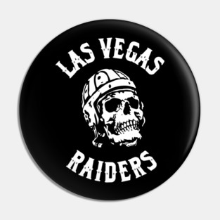 Raiders Skull Pin