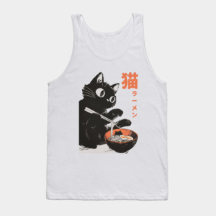 Retro Ramen Kats Tank Top