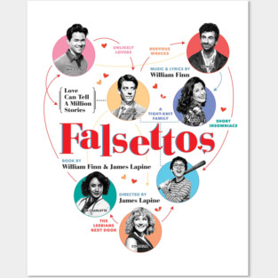 Falsettos Poster 2016 Posters and Art