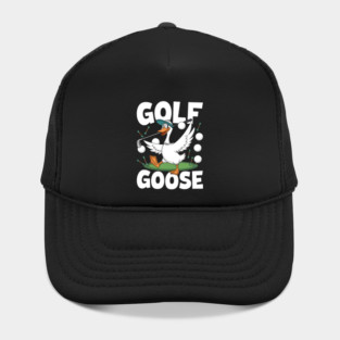 Golf Goose – Funny Cartoon Goose Playing Golf Hat