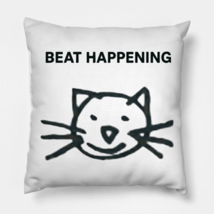 Beat Happening Pillow
