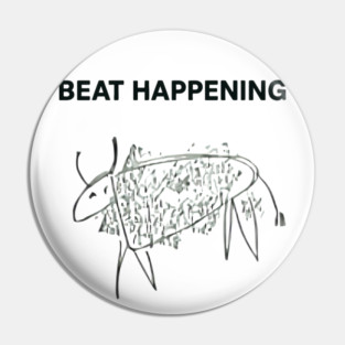 Beat Happening Pin