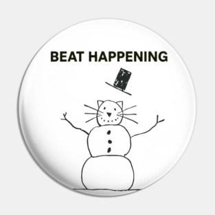 Beat Happening Pin