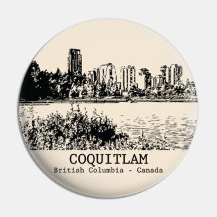 Coquitlam - British Columbia Pin