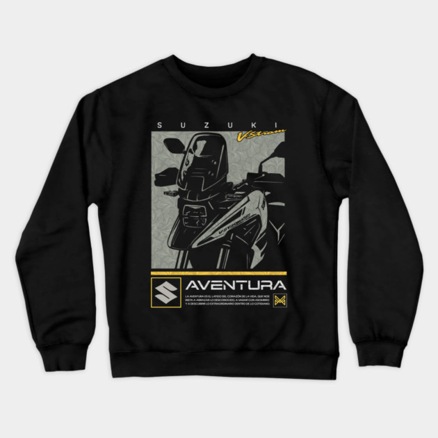 SUZUKI VSTROM 1050 Crewneck Sweatshirt by monsalveautos