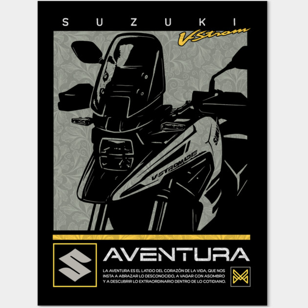 SUZUKI VSTROM 1050 Wall Art by monsalveautos