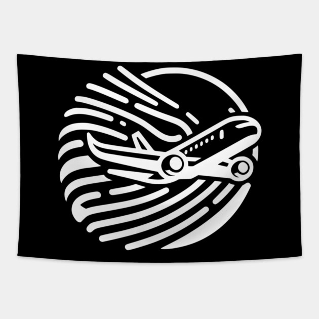 plane Tapestry by monsalveautos