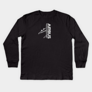 airbus Kids Long Sleeve T-Shirt
