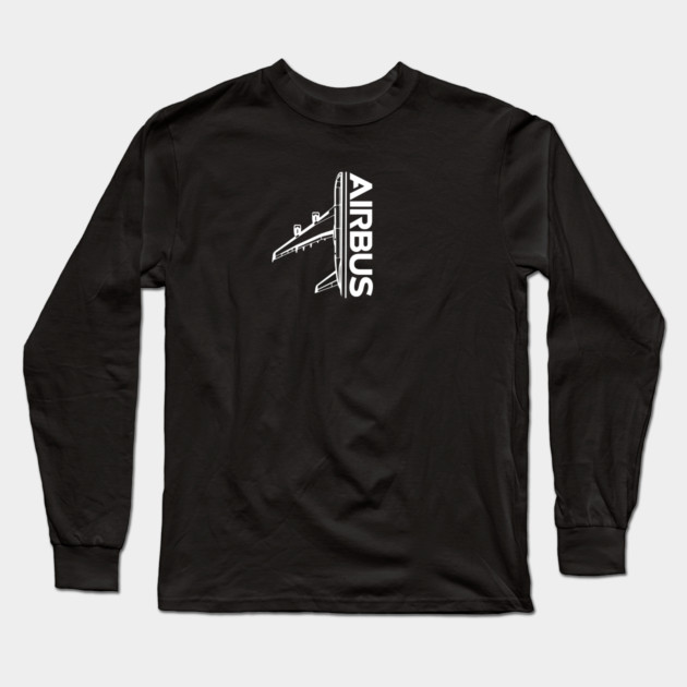 airbus Long Sleeve T-Shirt by monsalveautos