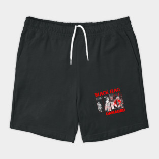 80s 90s Black Flag Shorts