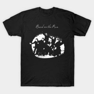 Band on the Run Paul McCartney Wings Classic Rock T-Shirt